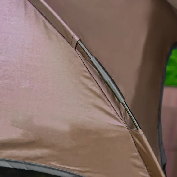 Buy Raised Dog Bed Waterproof Elevated Pet Cot with Breathable Mesh UV Protection Canopy Coffee, for Medium Dogs, 76 x 61 x 73cm, 9 image