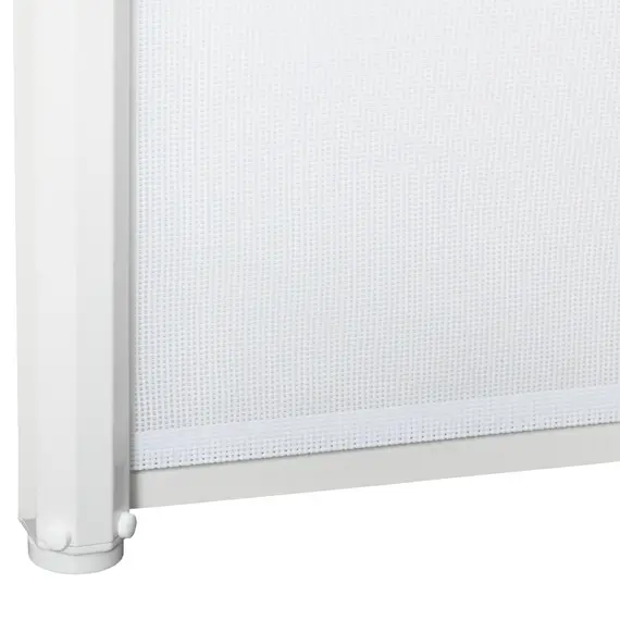 Buy Retractable Stair Gate,  Dog Pet Barrier, for Doorway, Staircase, Hallway - White, 7 image