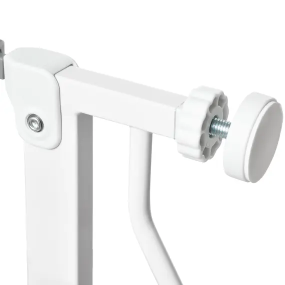 Buy Wide Dog Safety Gate, with Door Pressure, for Doorways, Hallways, Staircases - White, 9 image