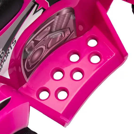 Buy 6V Kids Electric Quad Bike w/ Music, Forward Function, for 2-6 Years, Pink, 9 image
