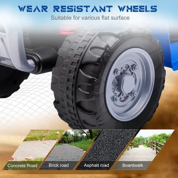 Buy Honda Licensed Kids Electric Quad Bike, 6V ATV Ride On for Ages 1.5-3 Years, Blue, 7 image