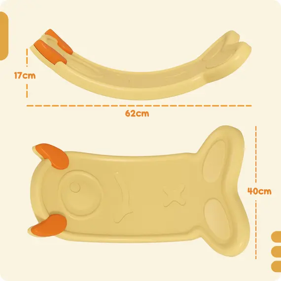Buy Balance Board for Kids Balance Training & Sensory Play, Yellow, 3 image