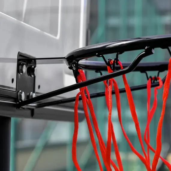 Buy 1.55-2.1m Basketball Hoop and Stand w/ Fillable Base, Wheels, 9 image