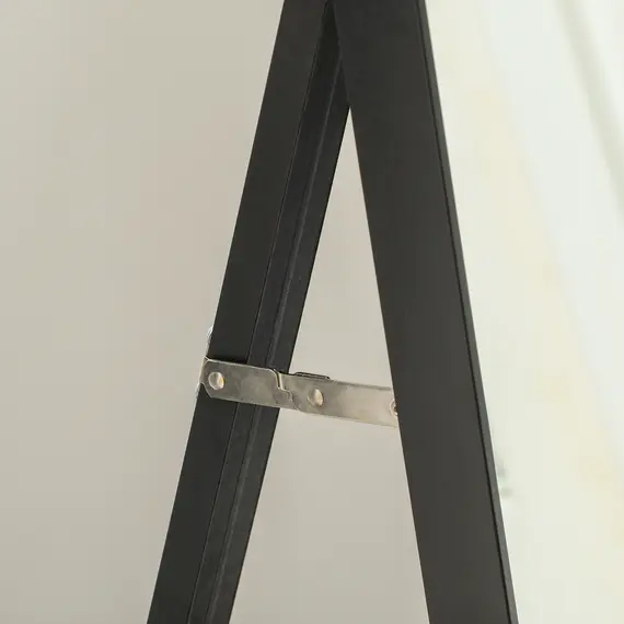 Buy 157 x 37cm Elegant Full-Length Mirror - Black/Gold-Tone, 9 image
