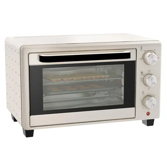 Buy 21L Mini Countertop Oven, 100°C-230°C Adjustable Temp - White