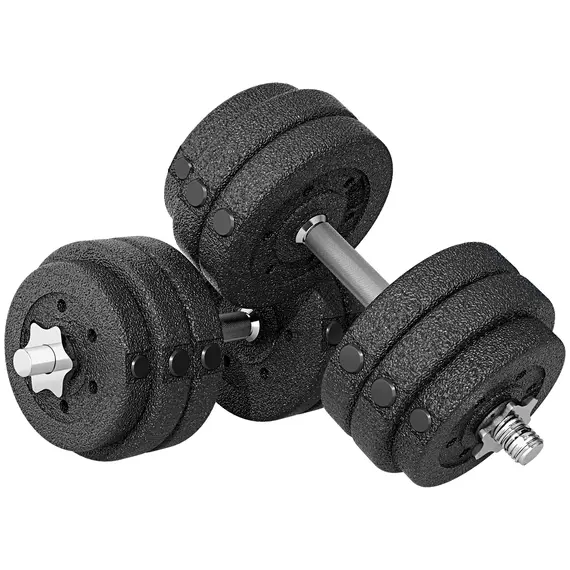 Buy 30KG Adjustable Dumbbells Set, Hand Weights Set for Home Gym Weight Lifting Training