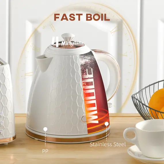 Buy 3kW Rapid Boil Honeycomb Kettle - Cream, 5 image