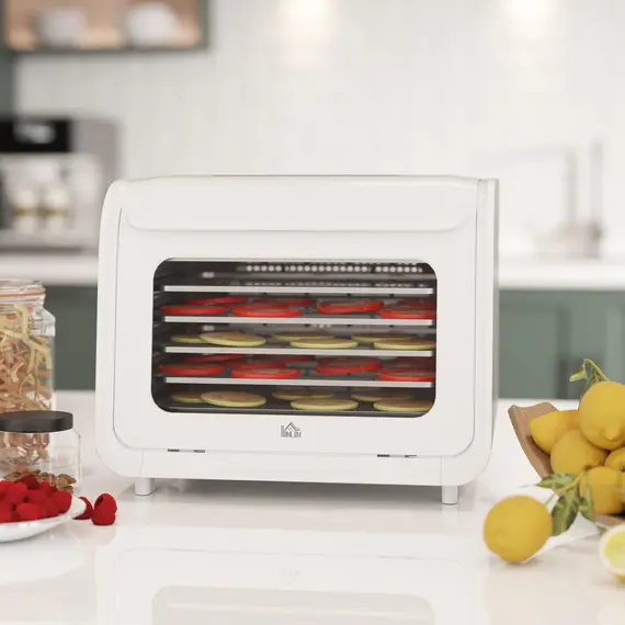 Buy 35-70°C Six-Tray Food Dehydrator - White, 2 image