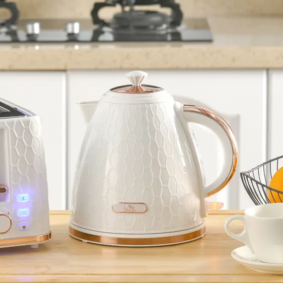 Buy 3kW Rapid Boil Honeycomb Kettle - Cream, 2 image
