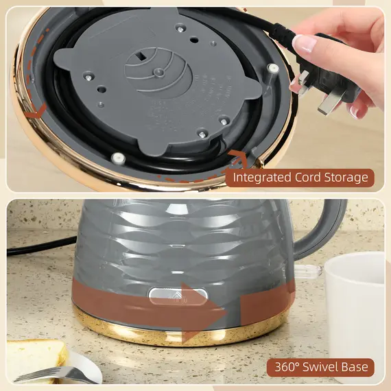 Buy 3kW Rapid Boil Honeycomb Kettle - Grey, 9 image