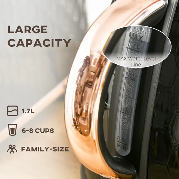 Buy 3kW Rapid Boil Honeycomb Kettle - Black, 6 image