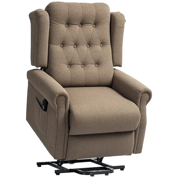 Buy 45° Lifting Riser and Recliner Armchair  - Dark Brown