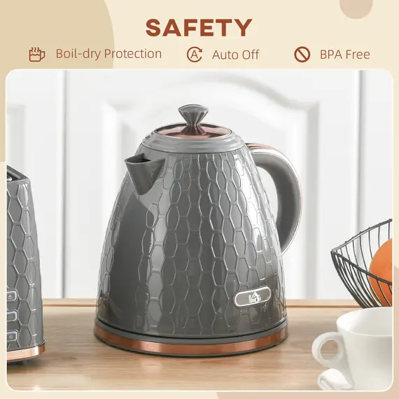 Buy 3kW Rapid Boil Honeycomb Kettle - Grey, 7 image