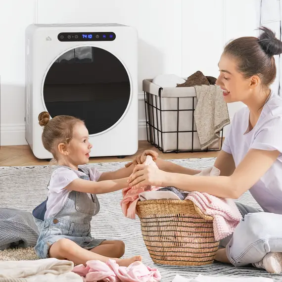 Buy 4kg Compact 40-60„ƒ  Tumble Dryer - White, 8 image