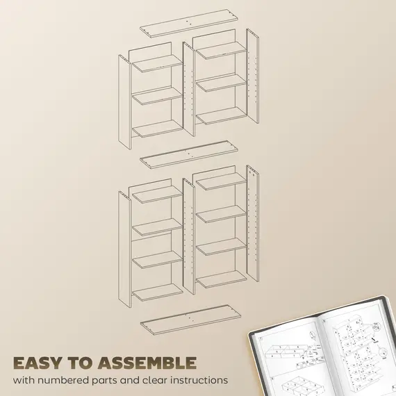 Buy 640 CD Storage Tower - White, 7 image