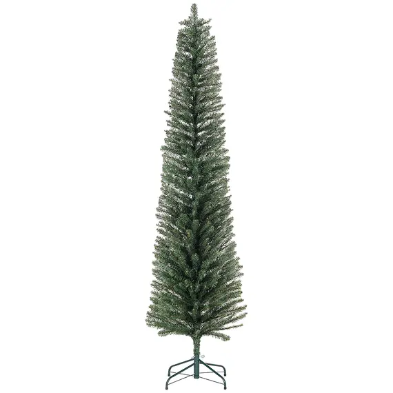 Buy 7ft Artificial Bare Pencil Christmas Tree - Green