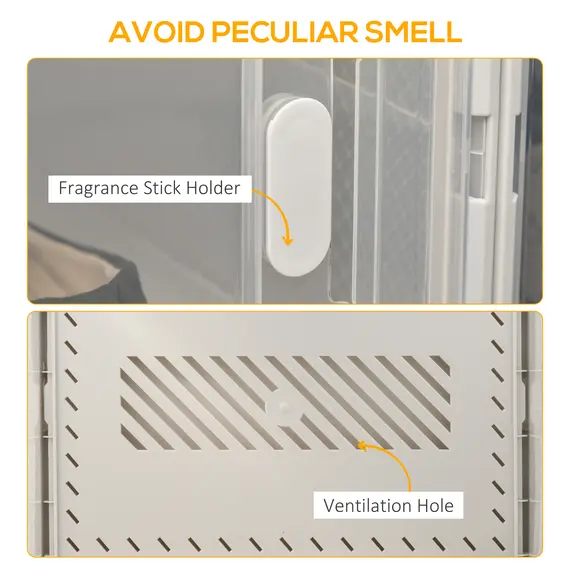 Buy 8PCS Clear Shoe Box, Plastic Stackable Shoe Storage Box for UK/EU Size up to 12/46 with Magnetic Door for Women/Men, 28 x 36 x 21 cm, 5 image