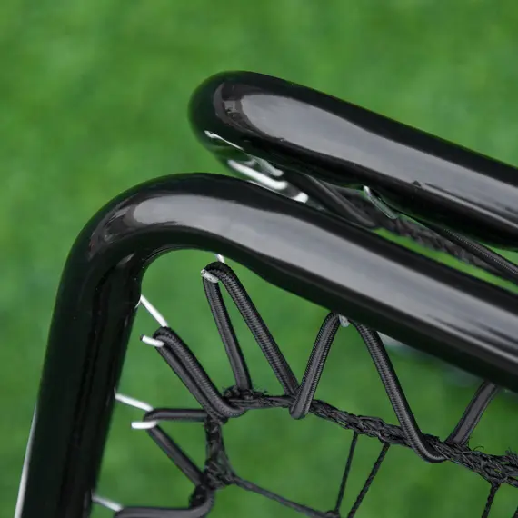 Buy Angle Adjustable Double Sided Rebounder Net Training Aid Target Soccer Goal Kickback For Football, Baseball, Basketball - 75L x 75W cm, 9 image