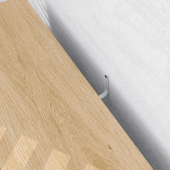 Buy Bathroom Cabinet, Freestanding Bathroom Cabinet with Open Compartments and Double Doors, 9 image