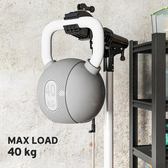 Buy Bike Repair Stand, Heavy Duty Bike Stand for Maintenance, Max Load 40kg, Height Adjustable, Foldable and 360° Rotatable for Road Bike, Mountain Bike, E-Bike, 7 image