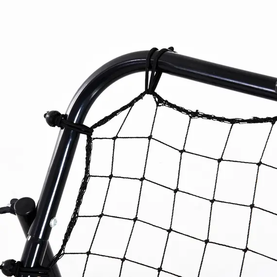 Buy Adjustable Rebounder Net Kickback Target Goal for Teens Adults Training, Black, 9 image