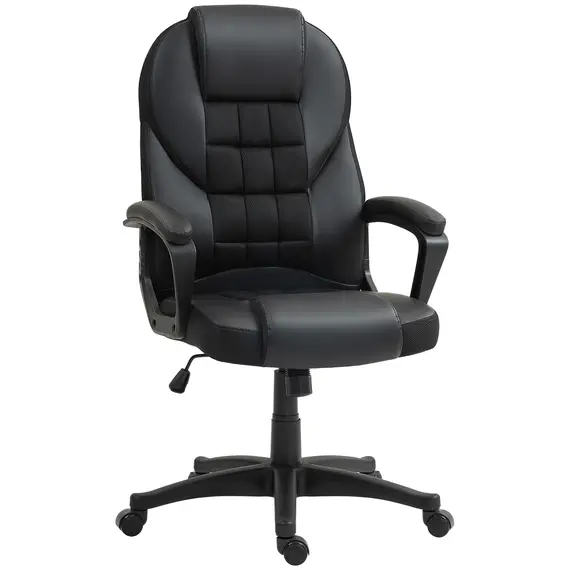 Buy Faux Leather Office Chair - Black