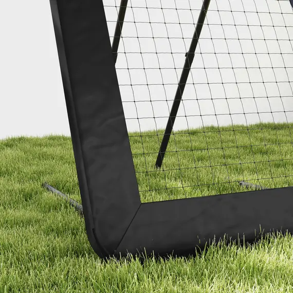 Buy Football Training Net Target Goal, with Adjustable Angles - Black, 9 image