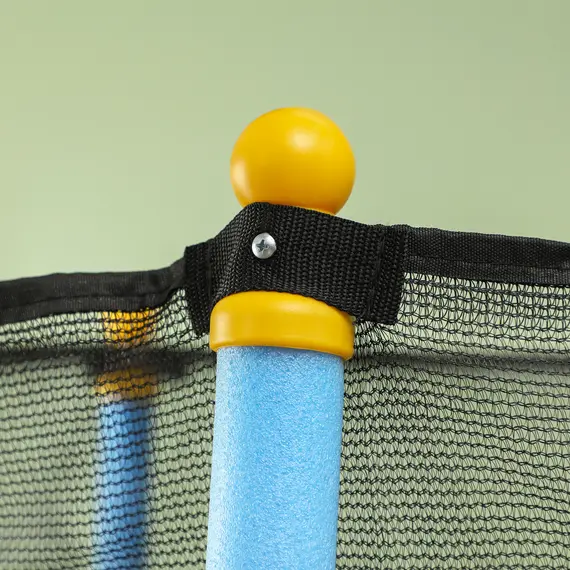 Buy Kids Trampoline, with Safety Net, for Ages 3-10 Years, 8 image