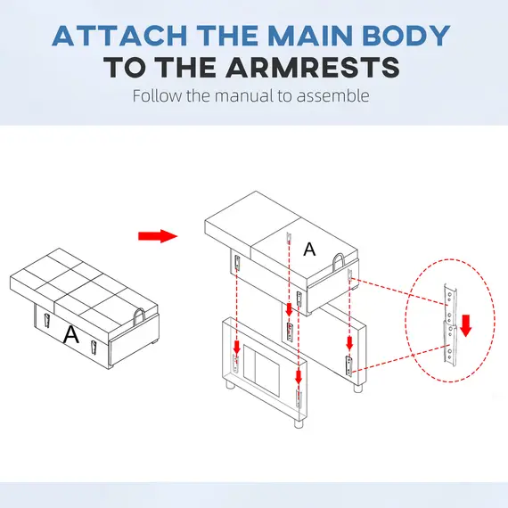 Buy Linen-Look Single Chair Bed - Black, 8 image