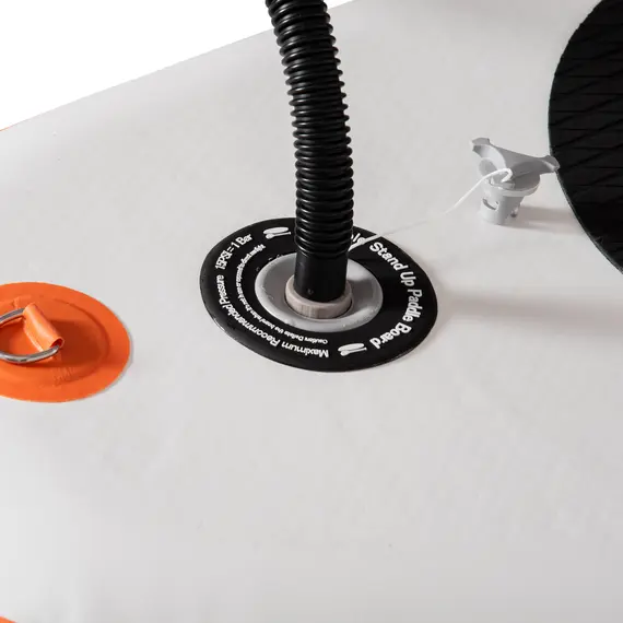 Buy 10'6" x 30" x 6" Inflatable Stand Up Paddle Board, Non-Slip & Ultra-Light Deck with Adj Paddle, ISUP Accessories, Pump and Carry Bag, for Youth Adults Beginner, 9 image