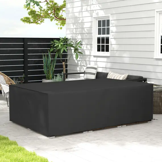 Buy 155 x 222cm Waterproof Furniture Cover - Black, 2 image