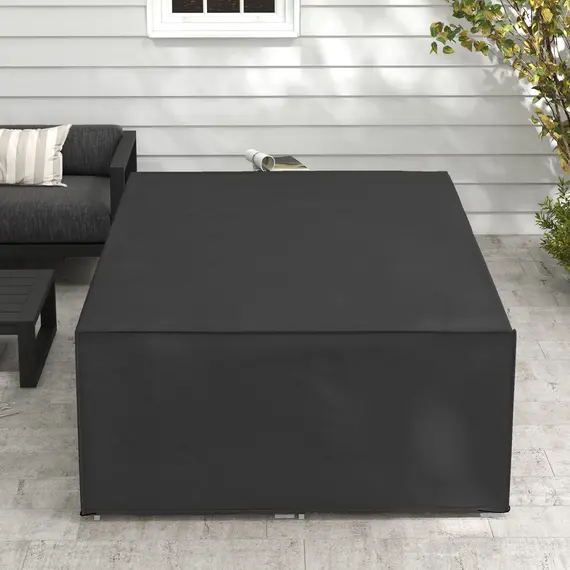 Buy 155 x 222cm Waterproof Furniture Cover - Black, 7 image