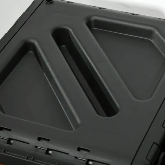 Buy 130L Double Chamber Composter - Black, 8 image