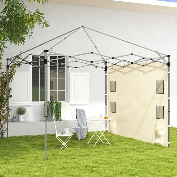 Buy 195 x 295cm Replacement Gazebo Sidewall - Beige, 2 image