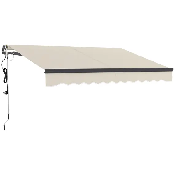 Buy 2.5 x 3m Electric/Manual Awning, with Remote - Beige