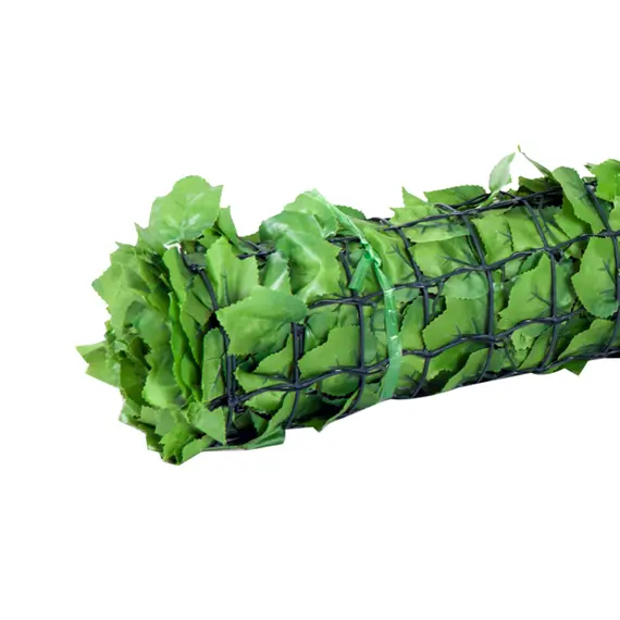 Buy 3 x 1m Artificial Leaf Wall - Green, 9 image