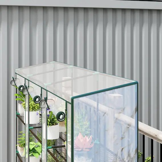 Buy Nine-Shelf Greenhouse 46 x 215cm, 9 image