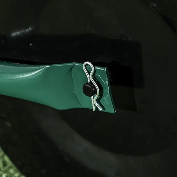 Buy 38L Fillable Cylinder Steel Lawn Roller - Dark Green, 8 image