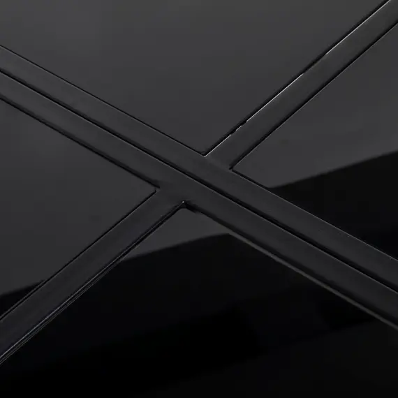 Buy Five-Piece Metal Dining Set, with Folding Back Chairs, Light Grey, 8 image