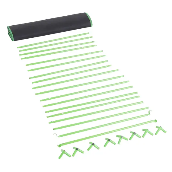 Buy Grow Tent Reflective Mylar Hydroponic with Adjustable Vents and Floor Tray for Indoor Plant Growing, 80 x 80 x 160 cm (31.5" x 31.5" x 63"), 9 image