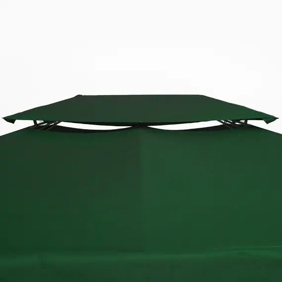 Buy Gazebo Roof Replacement, for 3 x 4m Frames - Green, 8 image