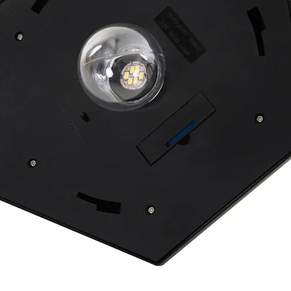 Buy Outdoor Garden Solar Post Lamp Sensor Light  LED Lantern Bollard Pathway Torch Light 1.77m Tall, 7 image