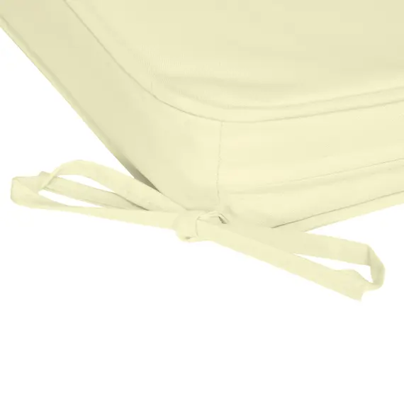 Buy Set of 6 Pcs Chair Cushion, 42Lx42Wx5T cm-Cream White, 8 image