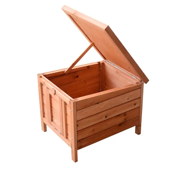 Buy 20" Wooden Guinea Pigs Hutches-Fir Wood, 6 image