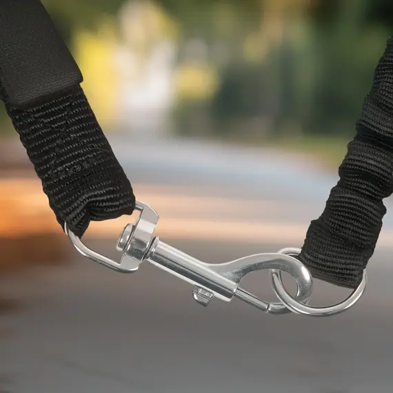 Buy Dog Lead for Bicycle, Dog Leash for Cycling, Training, Jogging, Black, 9 image