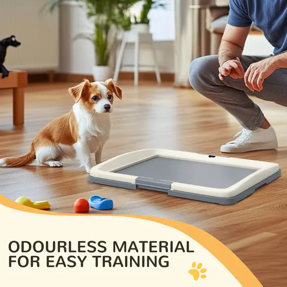 Buy Dog Toilet Tray for Training Dogs, Dog Litter Tray for Indoor, Outdoor, 63 x 49 x 6cm, 7 image
