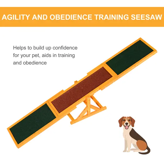 Buy Pet Obedience Training Seesaw For Dog Agility, 5 image