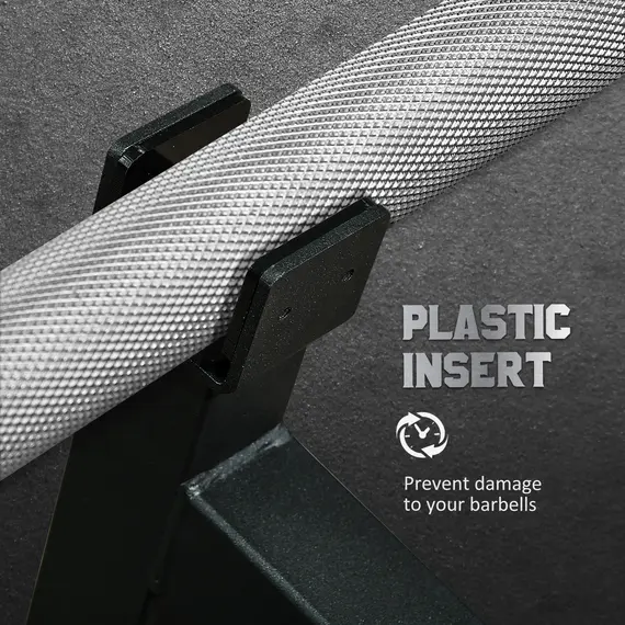 Buy 2Pcs Barbell Jack, Deadlift Jack with Non-Slip Handle and Plastic Padding, Easy Loading and Unloading 400kg Barbell Plates, for Home Gym, Deadlifting Weight Training, 6 image