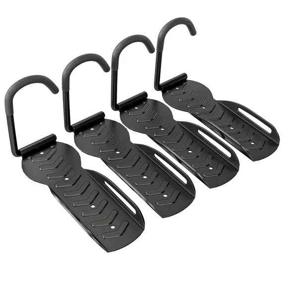 Buy 4 Pack Bike Rack, Wall Mounted Bicycle Hanger Hook, Foldable Garage Bike Wall Rack, Bicycle Storage Holder for Indoor Outdoor Use
