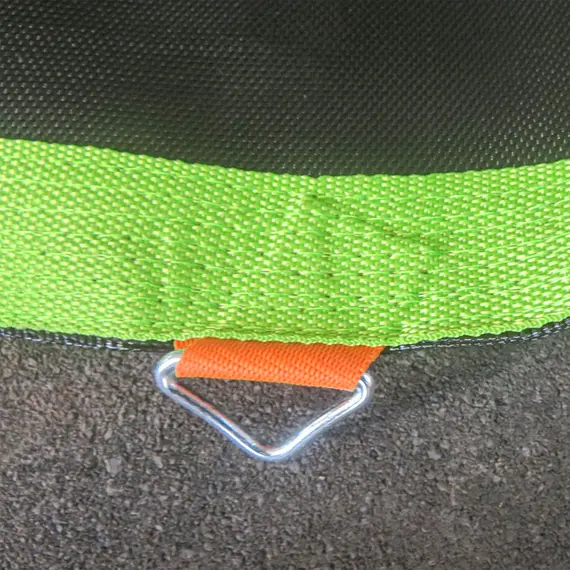 Buy Replacement Trampoline Mat with Spring Pull Tool, 72 V-Hooks, for 12ft Trampoline using 14cm Springs, Green, 9 image